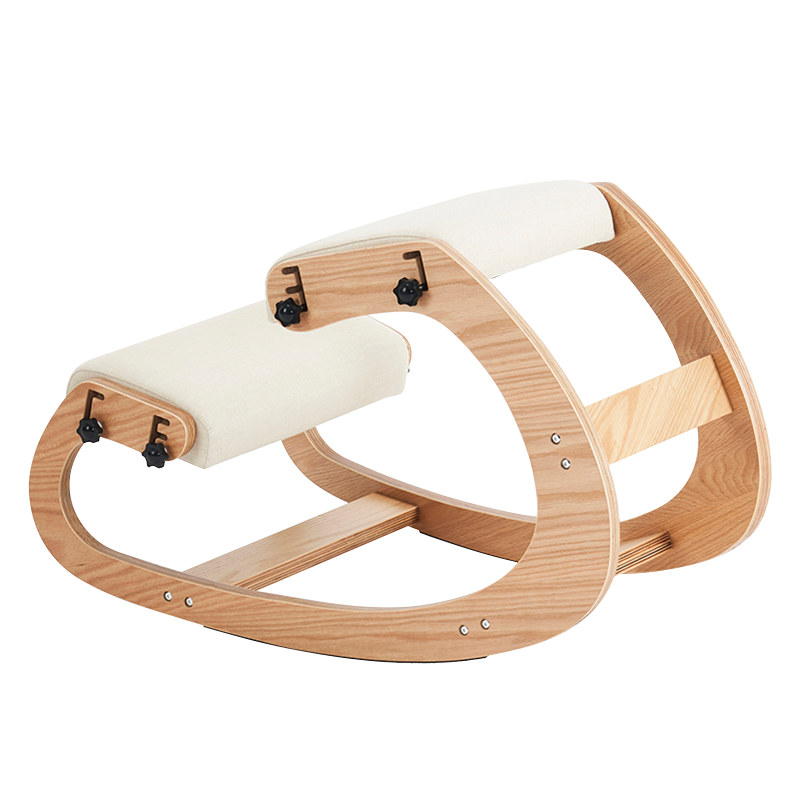 Beige pehmustettu istuin polvistuoli (Y-C33)