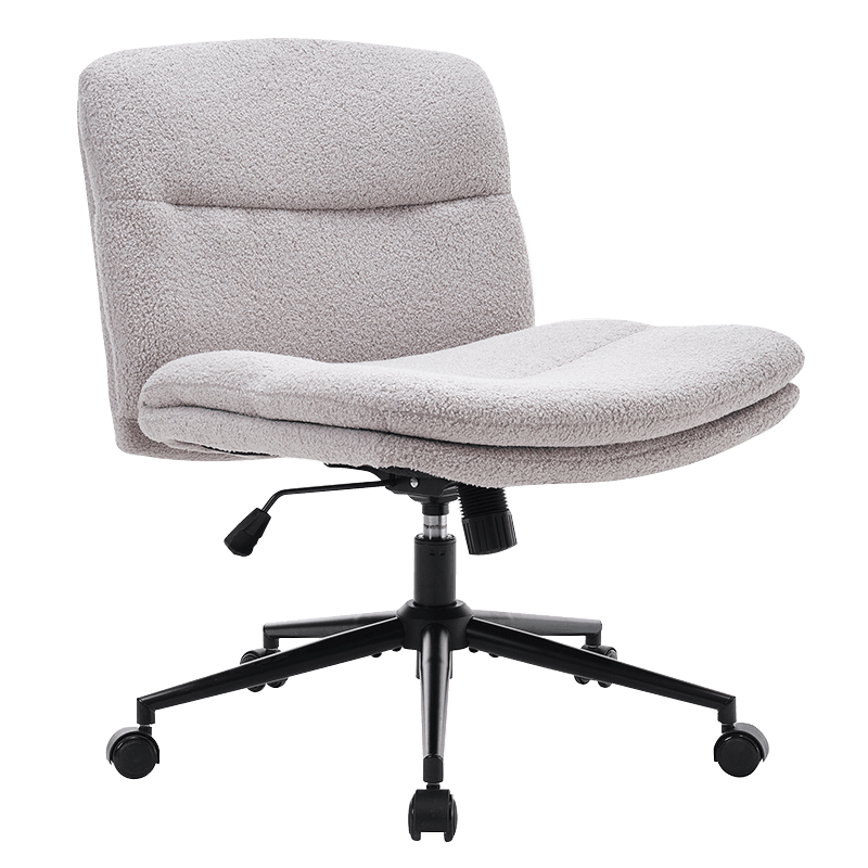Harmaa Double Cushion Leisure Home Office -tuoli (Y-C55)