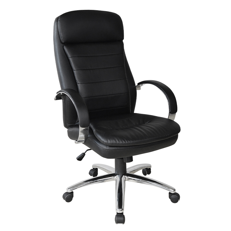 Korkea selkänojan kromikäsinojallinen käsinojallinen toimistotuoli (Y-2820)